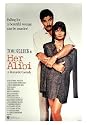 Her Alibi MOVIE POSTER Tom Selleck RARE COLLEGE - 27x38