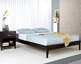 Modus Furniture Nevis Full Size Simple Platform Bed, Espresso