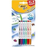 Bic Kids Mini Velleda Whiteboard Markers (Pack of 6)