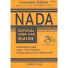 NADA Official Used Car Guide, Volume 17: Consumer Edition: Summer 2008, No. 3 (NADA Official Used Car Guide: Consumer Edition)