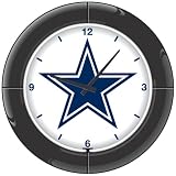 Imperial Dallas Cowboys Licensed Everbrite Neon Wall Clock
