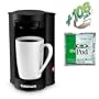 Cuisinart � Commercial 1-cup Coffeemaker - Black (includes 108 World Blend Decaf Pods)