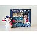 Snowmen at Night (Mixed media product)