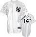 Curtis Granderson Jersey: Adult 2010 Majestic Home Pinstripe Replica #14 New York Yankees Jersey