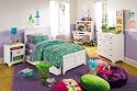 Lea Industries Twin Panel Bed and Bedroom Set - Freetime