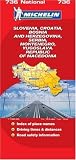 Slovenia, Croatia, Bosnia 2007 (Michelin National Maps)