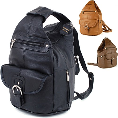 Leather and Non-Leather Trim Shoulder Bag