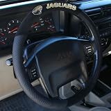 NFL Jacksonville Jaguars Black Steering Wheel Cover