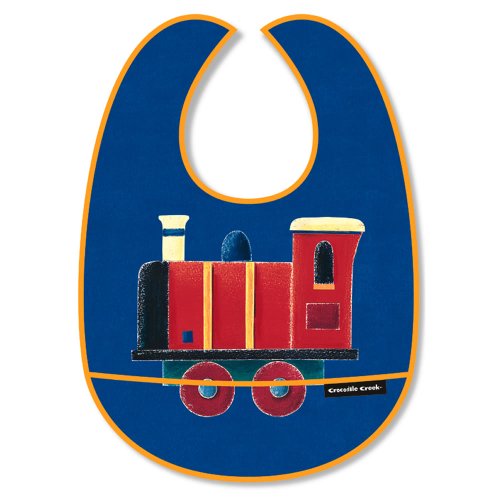 crocodile creek bib train cheap price