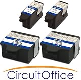 4 PK Kodak Compatible 1215581 Black and 1810829 Color cartridges for Kodak ESP 5, Kodak ESP 7 , Kodak ESP 9