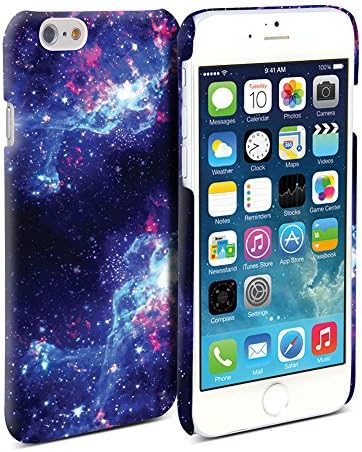 iPhone 6 Plus Case, GMYLE Snap Cover Glossy Galaxy Pattern for iPhone 6 Plus (5.5 Display) - Galaxy Pattern Slim Fit Snap On Protective Hard Shell Back Case