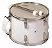 Musical Instruments : Adam White Tenor Marching Band Drum w/ Beaters & Straps