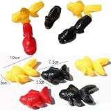 20Pcs Golden Fishes Simulation Big Carp Magnetic Sand&Bath Fishing Toys