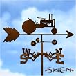 TRACTOR - JOHN DEERE Weathervane
