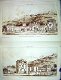1893 VIEW PROPOSED HOTEL MADEIRA GARDEN HENRY ROSE