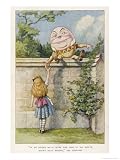 If He Smiled Much More the Ends of His Mouth Might Meet Behind
Giclee Poster Print by John Tenniel, 12x16