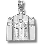 Central Michigan Chippewas Warriner Tower 5/8 Pendant (Silver)