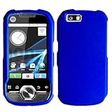 SAMSUNG SEEK M350 BUNDLE BLUE RUBBERIZED HARD PROTECTOR CASE WITH SCREEN PR ....
