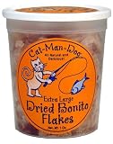 Cat-Man-Doo Extra Large Bonito Flakes, 1-Ounce Container