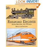Railroad Engines from Around the World Coloring Book (Dover History Coloring Book) by Bruce LaFontaine, Coloring Books and Trains