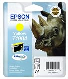 1x T1004ya GELB YELLOW Original EPSON !!! Für folgende EPSON Geräte : Epson Stylus SX510W / 515W / 600FW / 610FW, Stylus Office B40W / BX600FW / 610FW