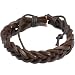 Adjustable Leather Cloak Bangle Bracelet