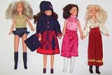 VINTAGE Complete Set of 4 Charlie's Angels -- 1970s Hit TV Show -- Jill Monroe, Sabrina Duncan, Kelly Garrett, Kris Monroe (Farrah Fawcett-Majors, Kate Jackson, Jaclyn Smith, Cheryl Ladd)