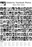 Celebrity Yearbook Art Print Poster 24 x 36