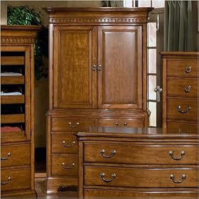 Eagan TV Armoire - Oak Finish by SHOPZEUS
