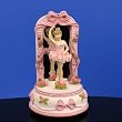 Ballerina and Bows - Figurine with Mirror Ballerina and Bows - Figurine with Mirror