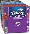 Kleenex Ultra Soft & Strong Facial Tissues, Medium Count Flat, 170 ct, 6 Pack