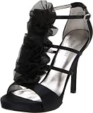 51XkWfq2LYL. SL160  Nine West Womens Fairytale Sandal,Black Satin,10 M US