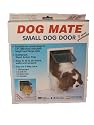 Dog Mate Small Dog/large Cat 4-way Lockable Door Flap White