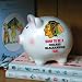 Born to Be Chicago Blackhawks Fan Piggy Bank