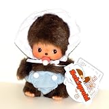 Bebichhichi: Original Sekiguchi 5" Baby Monchhichi in Blue Baby Boy Outfit