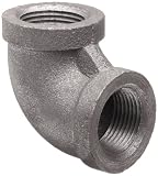 Anvil 8700123550, Malleable Iron Pipe Fitting, 90 Degree Elbow, 1/8