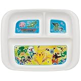 SKATER ポケットモンスター(ベストウィッシュ) 食洗機対応PP製ランチ皿