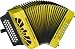 Hohner El Rey Del Vallenato Adg Accordion Yellow