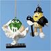 Set Of 2 M&M's Impersonator Marilyn Monroe & Charlie Chaplin Christmas Ornaments
