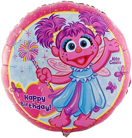 Abby Cadabby Happy Birthday Balloon Decoration