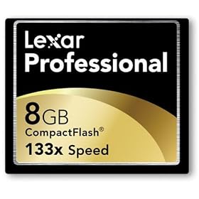 Lexar 8GB 133X Professional Type I CompactFlash Card