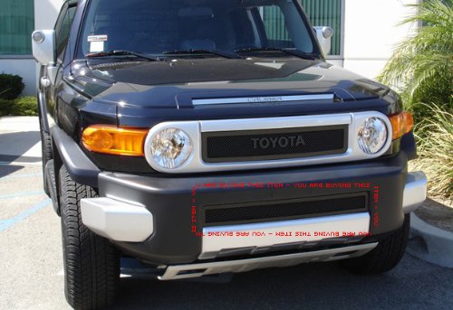 2007-2010 TOYOTA FJ CRUISER BLACK MESH BUMPER GRILLE GRILL