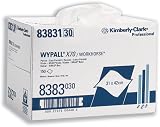 Kimberly-Clark WYPALL X70 Brag Box Cleaning Wipers Approx. 150 Cloths Size 310x420mm Ref 8383