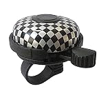 Bicycle Bell Chess board , Black and Light Silver by Biria