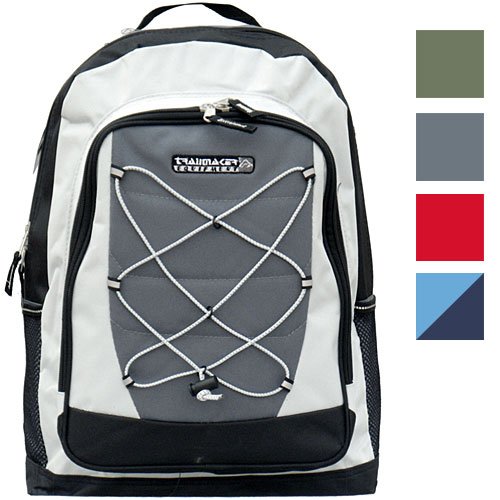 Trail Maker Bungee System Outdoor Backpack/ Sports Bag/ Student School Backpack - 2 Color Options