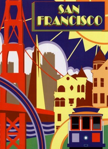 San Francisco Finest LAMINATED Print Peter Kelly 20x28