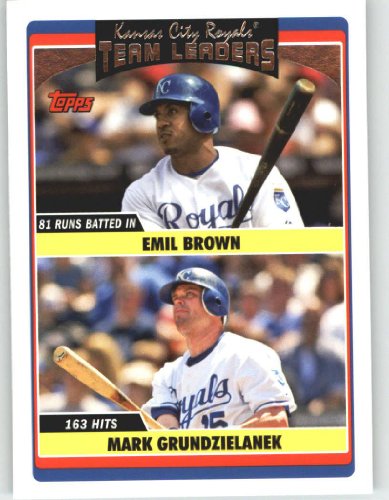 2006 Topps Update #316 Emil Brown / Mark Grudzielanek TL - Kansas City Royals (Team Leaders) (Baseball Cards)