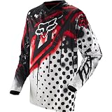 Fox Racing 360 Riot Men’s MX Motorcycle Jersey – Black/Red