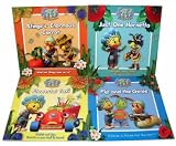 Fifi and the Flowertots 4 Book Set - RRP: £15.96 (Just One Hornetto, Stingos Enormous Carrot, Pip and the Genie, Flowertot Taxi) (Fifi and the Flowertots)