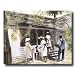 African American Black Getting Water At The Well Picture Art Print